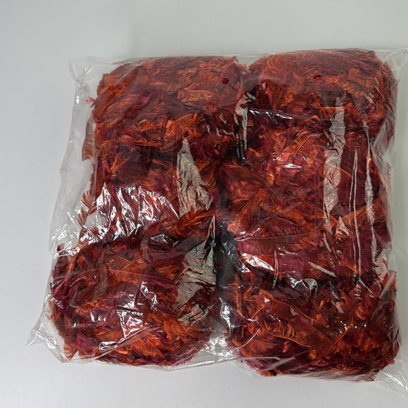 Fashion Yarn - orange red - 1 lb - Picture 4 of 6